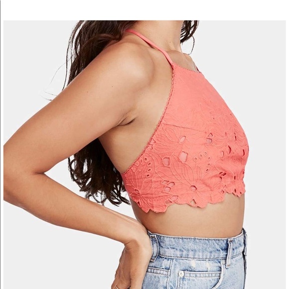 Free People Tops - 🖤HP🖤Free People June Crop Top Kiss Kiss